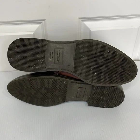 To Boot New York Men’s Sz 11.5 Rosemont Marrone Burnished Leather Boot Brown Zip - Picture 11 of 15